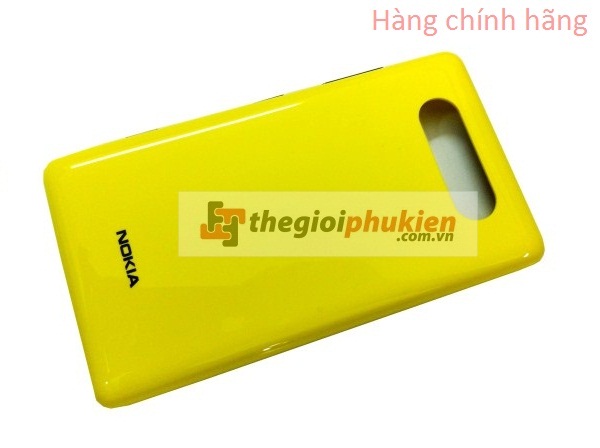 Vỏ Nokia Lumia 820 vàng công ty
